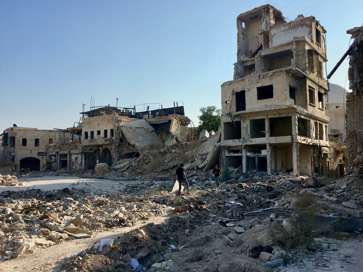 Alep, 2018, quartier Jdeideh
