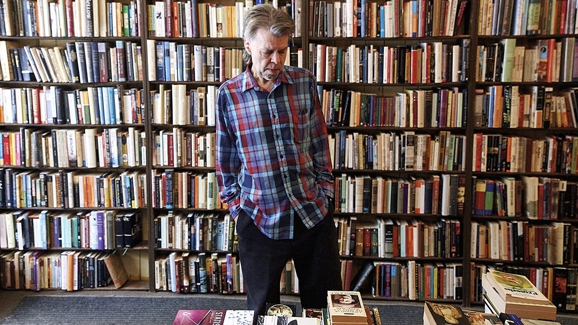 Le libraire Scott Moodie: gardiien d'insécurité depuis près de trente ans